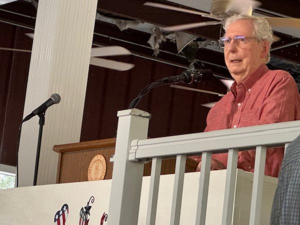 McConnell at Fancy Farm for 30th time, facing those wanting to replace him