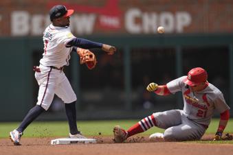 Eli White's 3-run homer in 8th inning lifts Braves to 4-1 win over Cardinals