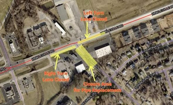 Friedman Lane roadwork to begin this week delayed due to weather