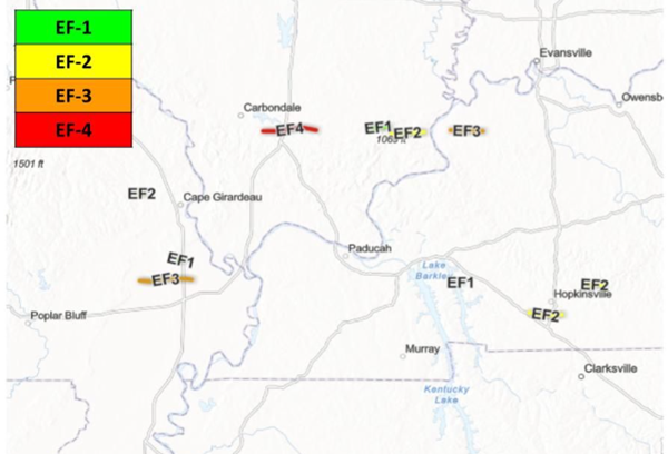 Storm surveys complete; 10 total tornadoes identified