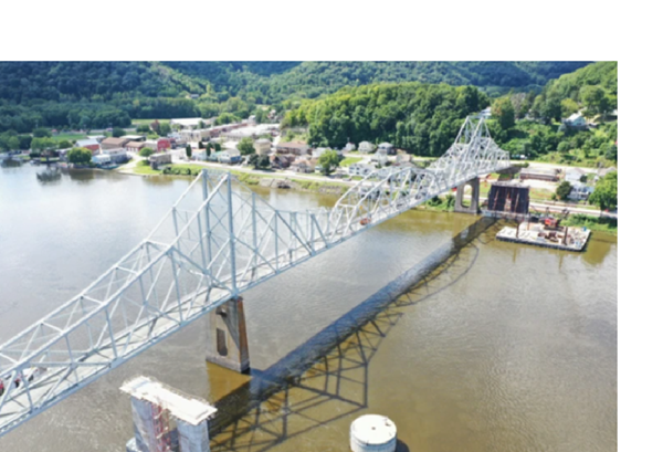 Crews blow up 94-year-old Mississippi River bridge in Iowa