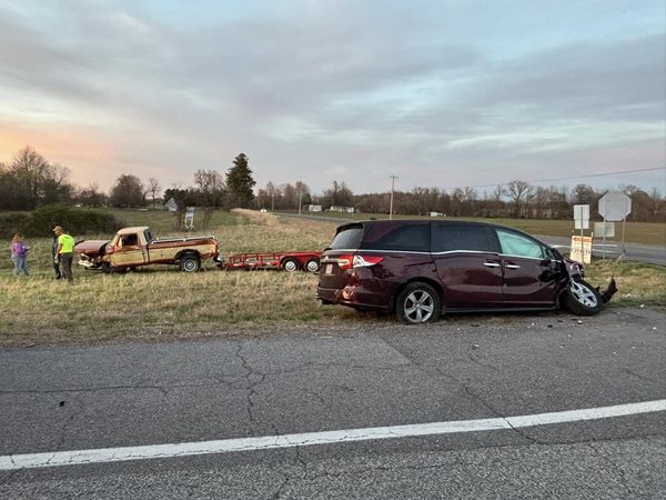Calloway County crash sends one to the hospital