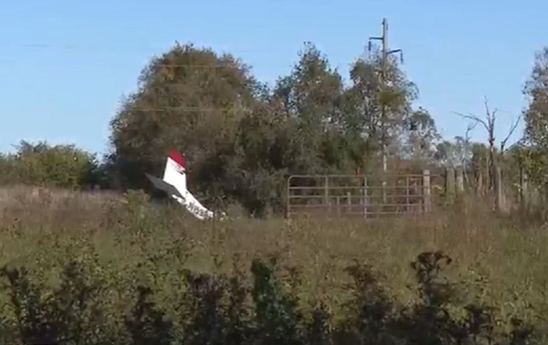 Small plane crashes into solar farm north of Lexington