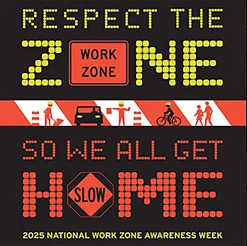 Drivers reminded to be focused in National Work Zone Awareness Week