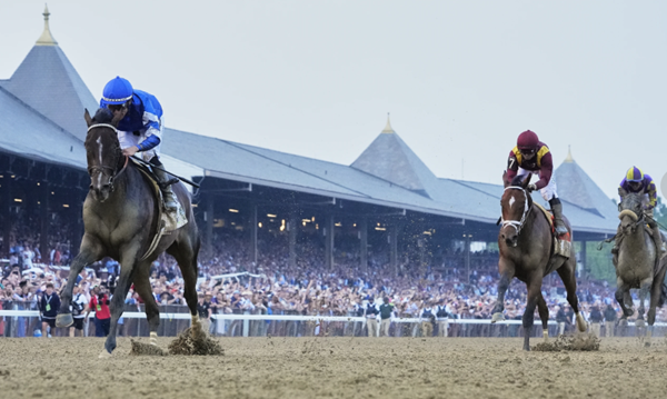 Sovereignty beats Journalism again in Belmont Stakes