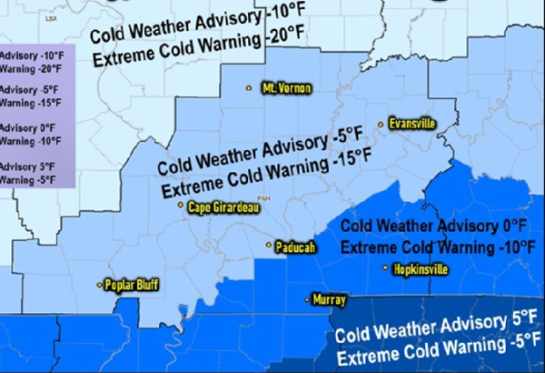 Wind chill advisories will have a new name this winter