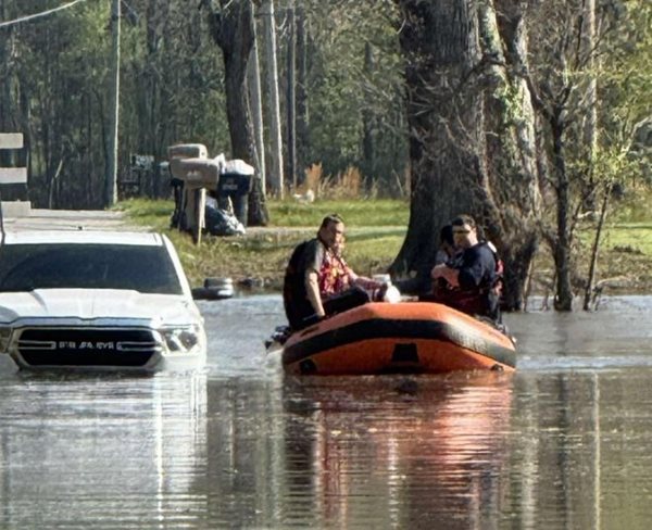 Two more rescues of drivers ignoring floodwater barricades in McCracken County