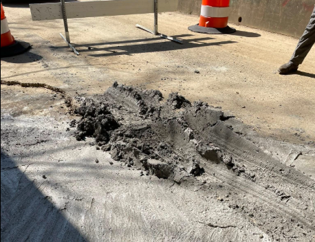 Road crews deal with common problem of drivers moving road closure signs