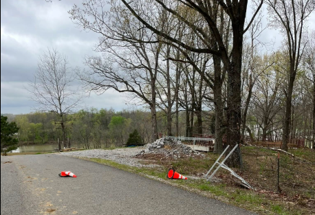 Road crews deal with common problem of drivers moving road closure signs