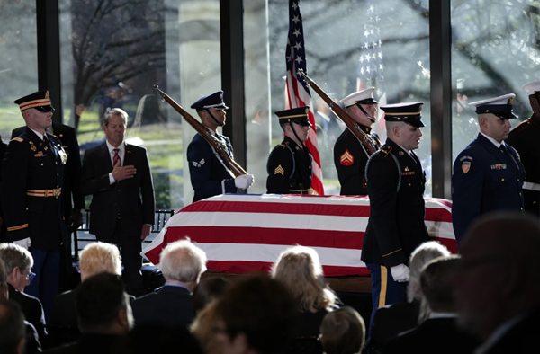 Jimmy Carter's 6-day state funeral begins in Georgia