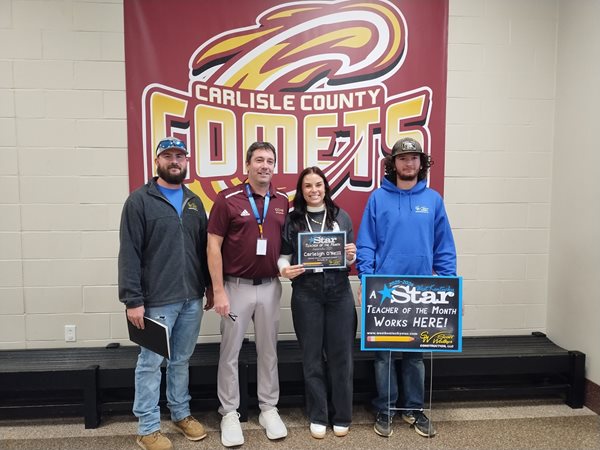 Carlisle Elementary is home for September Teacher of the Month 