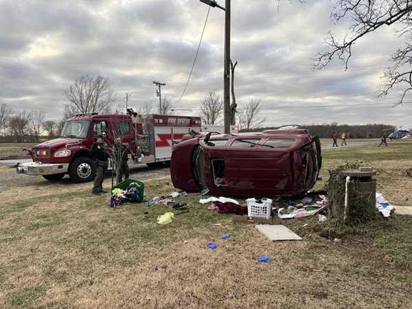 Driver in Calloway rollover crash airlifted to out-of-state hospital