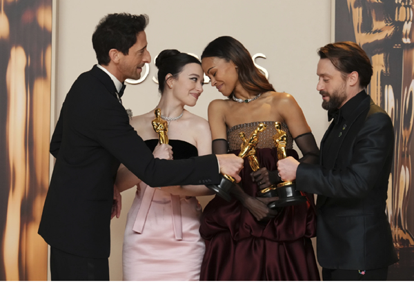 'Anora' scores 5 Oscars including best picture