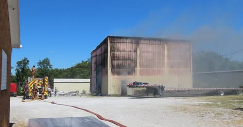 Fire damages Hopkinsville building