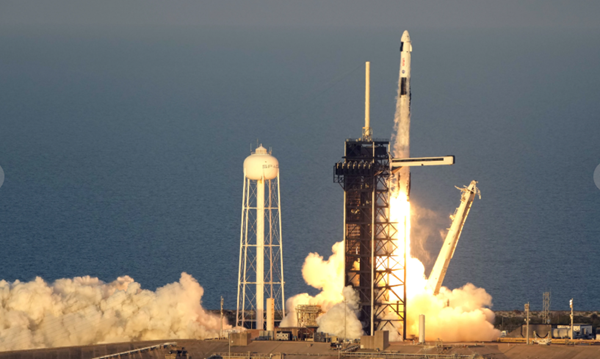 SpaceX launches relief crew toward space station to relieve stuck astronauts