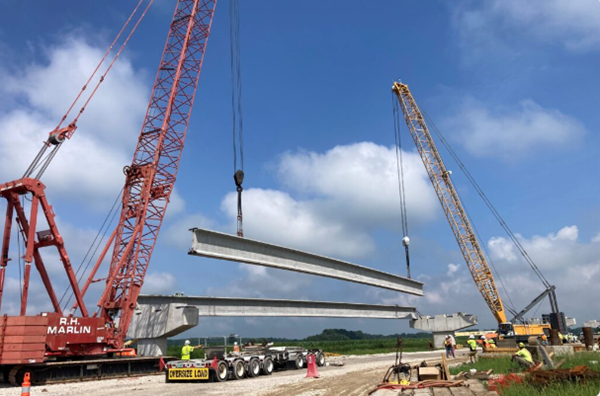 Bridge work in November on I-69 Ohio River Crossing at Evansville