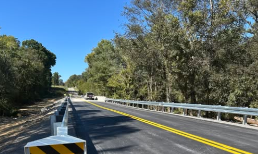 Livingston Creek bridge project completed , KY 295 back open