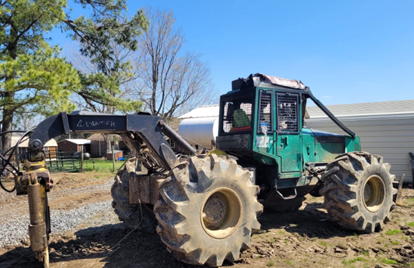Stolen heavy equipment recovered after reported theft in Graves County