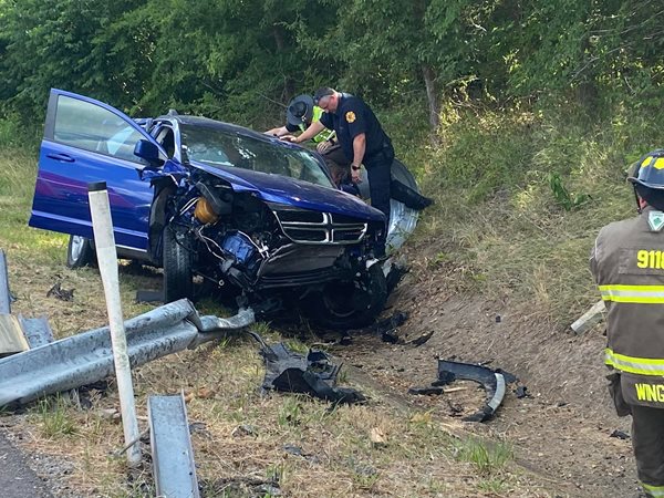 Medical incident causes Graves County crash