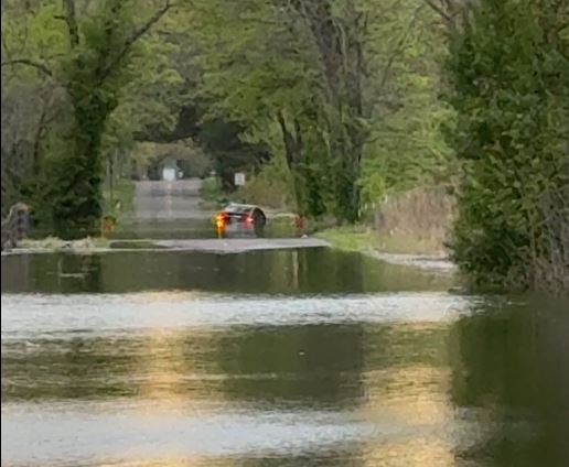 Another water rescue in McCracken County after driver passed barricade