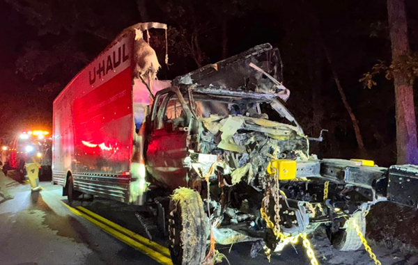 Three injured in Calloway County truck crash, fire