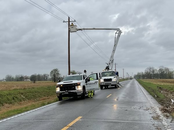 KY 286 reopened as storm cleanup continues in Ballard County