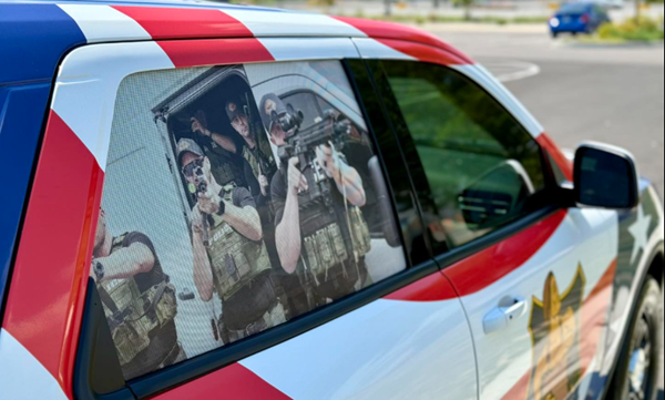 Paducah Police show off new patriotic-themed cruiser
