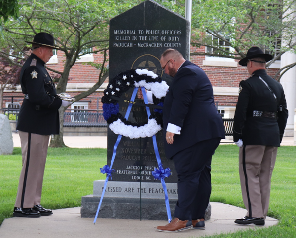 Local law officers commemorate National Police Week with memorial service