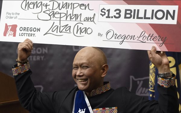$1.3 billion lottery winner revealed in Oregon