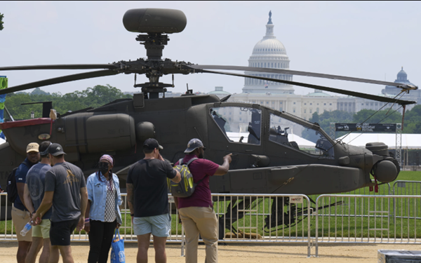 Parade to celebrate 250 years of U.S. Army, rain or shine