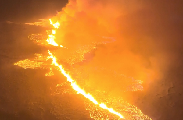 Volcano erupts in Iceland 30 miles from capital city