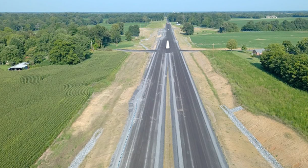 Portion of new US 60 near McCracken-Ballard line to open Monday