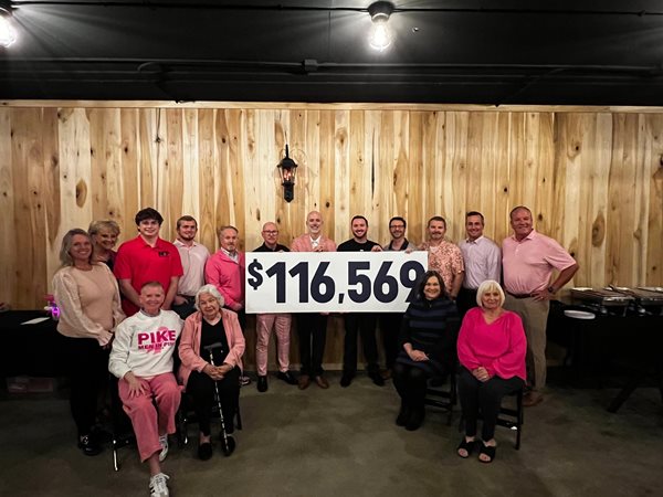 Men in Pink raise over $116,000 for cancer center in Murray
