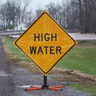 A few roads still closed by high water