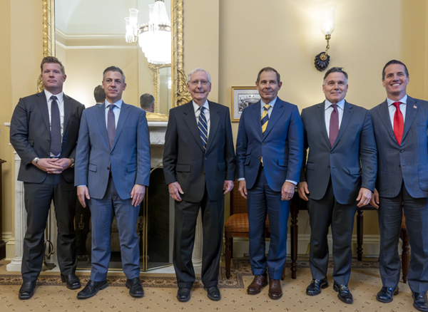 GOP senators meet today to vote on McConnell's successor as majority leader