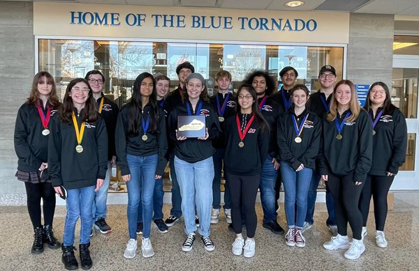 MCHS Academic Team places 1st at Governor's Cup