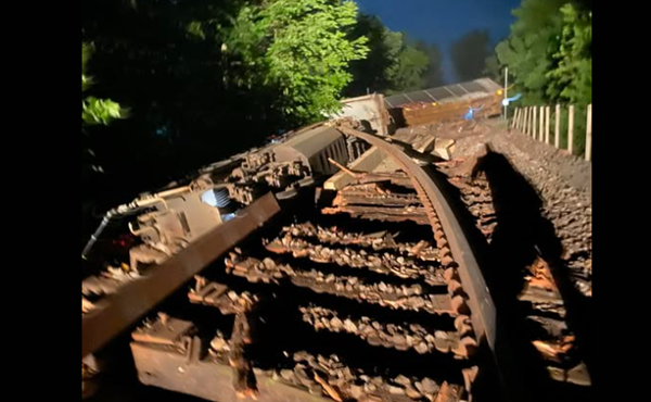 US 51 back open after train derailment in Hickman County