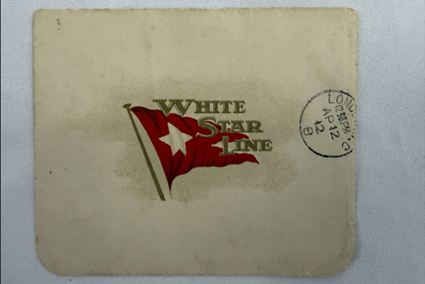 Letter written aboard Titanic before it sank sells for $399,000