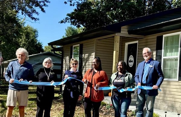 Community Ventures celebrates revitalization of first home in Hickman