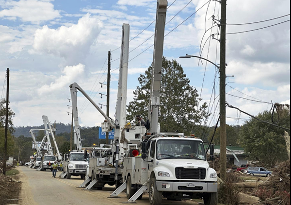 Helene victims wonder when the power, water will be back on