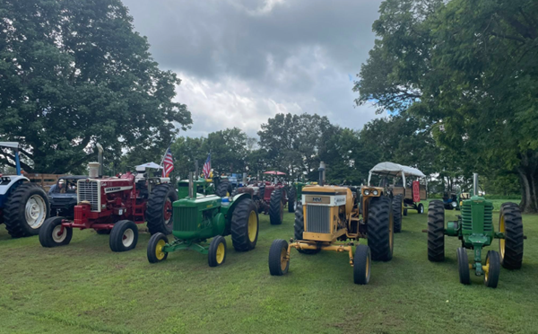 Dozens of tractors hit the road in annual Graves County charity drive