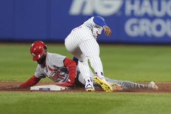 Vientos hits 1st home run of season and Mets beat Cardinals 4-1