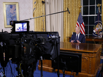 Biden declares Israel and Ukraine support is vital for US security, will ask Congress for billions