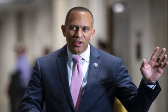 Jeffries wins historic bid to lead House Dems after Pelosi