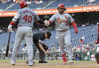 Goldschmidt and Burleson go deep to back Mikolas as Cardinals blank Nationals 6-0