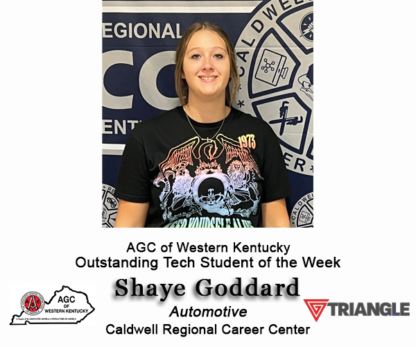 AGC of Western Kentucky Outstanding Tech Student