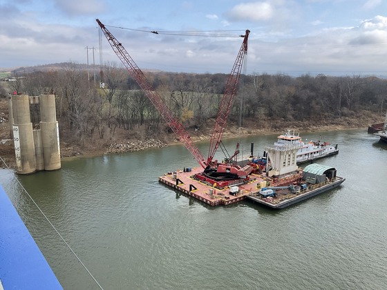 Smithland bridge traffic restored, river cleared of demolition debris