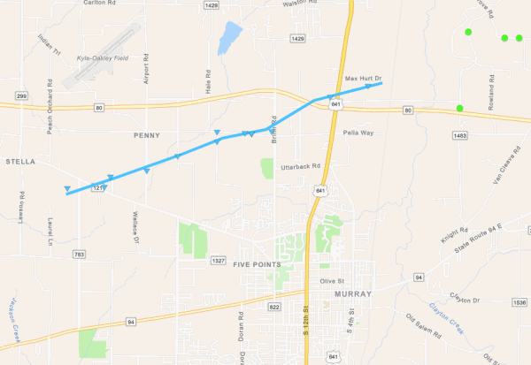 Calloway storm damage included EF-0 tornado near Murray