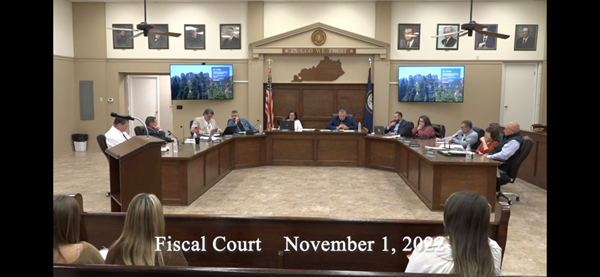 Marshall County Fiscal Court tables E911 pay scale