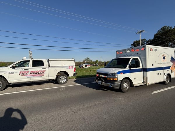 Multi-vehicle crash in Calloway blocked US 641 north of Murray